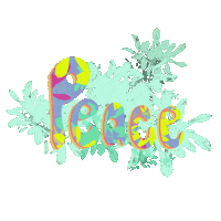 Happy Peace Sticker