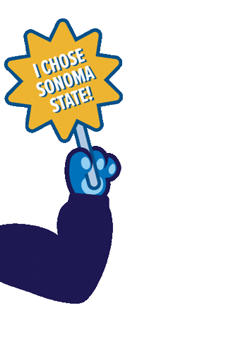 Sonoma State Csu Sticker by Sonoma State University