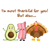 Food Thanks Sticker by Keto-Mojo