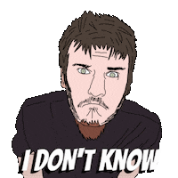 Animation Idk Sticker