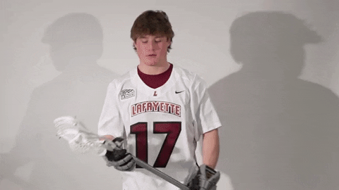 Mens Lacrosse Roll Pards GIF by Lafayette Leopards