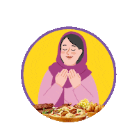 Ramadan Iftar Sticker by Amartha