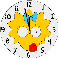 simpsons STICKER