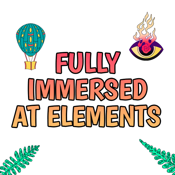 Sticker by Elements Festival