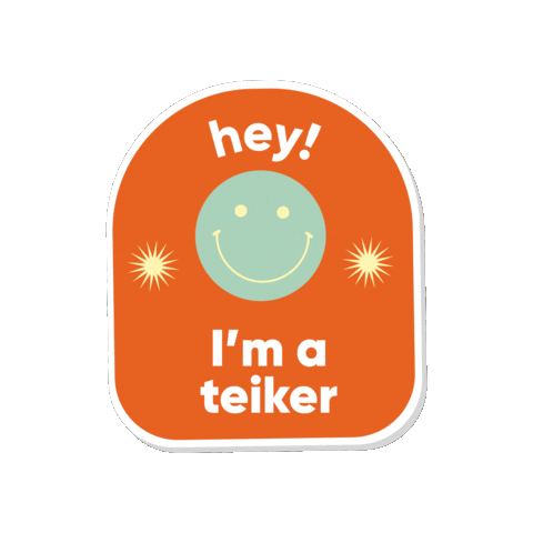 Happy Smile Sticker by Teika