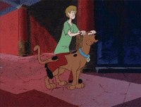 scooby doo motorcycle GIF