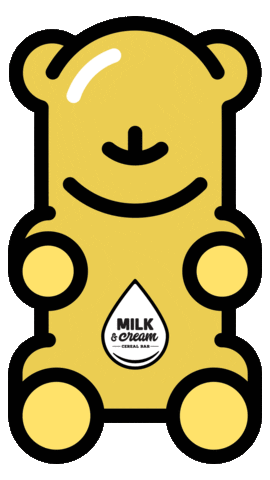 fun candy Sticker by Milk And Cream Cereal Bar