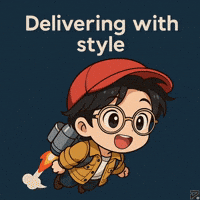 Delivery Delivering GIF by Persona