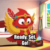 Vacation Mode Go GIF by The Cardinal Virtue