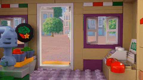 Pizza Time Foodie GIF by LEGO