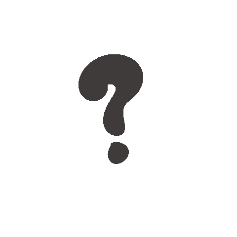 Confused 問號 Sticker