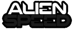 alienspeed space workout running run Sticker