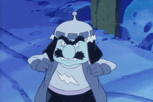 angry rainbow brite GIF