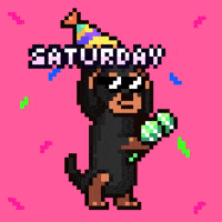 Party Dog GIF by Abstract HotDogs