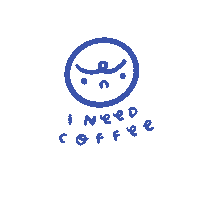 Angry Coffee Sticker by xHF