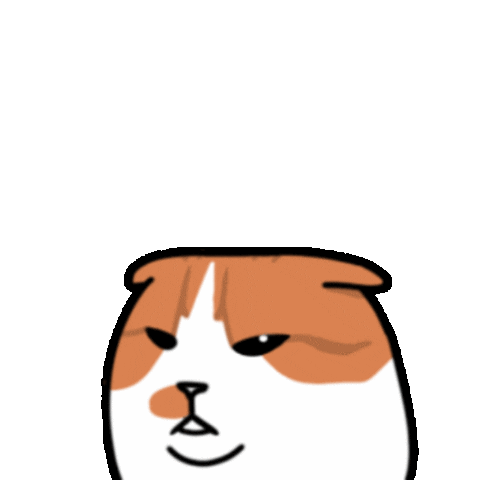 Cat Ggomo Sticker