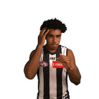 Collingwood Magpies Hair Sticker by CollingwoodFC