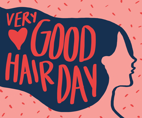 good hair day love GIF by Denyse