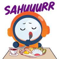 Mascot Eat Sticker by Jet Commerce