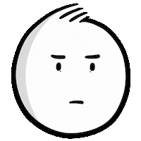 showerthoughtscomics angry mood face look Sticker