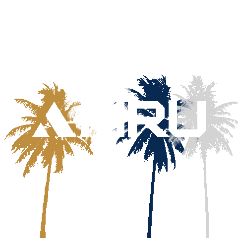 Palm Trees Art Sticker by Miami Regional University