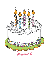 Happy Birthday Sticker by Tasmeem