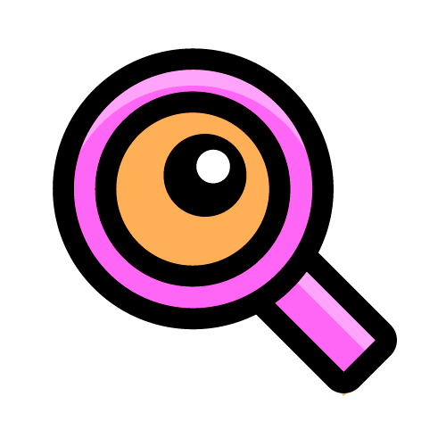 Eye Buscar Sticker
