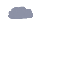 feierSun rain cloud lifestyle umbrella Sticker