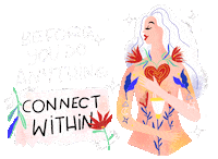 DariLuna women spirit mujer connect Sticker