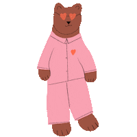 Valentines Day Love Bear Sticker by Maisonette