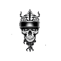 Virtual Reality Skull Sticker by Preneura