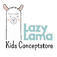 LazyLamaNL llama lama lazy lama kids conceptstore Sticker