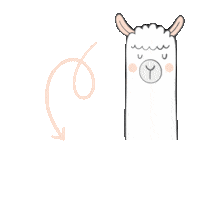 LazyLamaNL click here llama lama klik Sticker