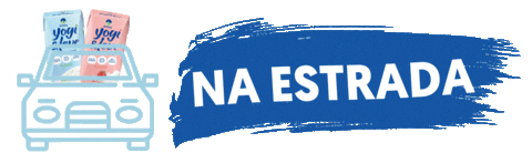 road trip car Sticker by Betânia Lácteos