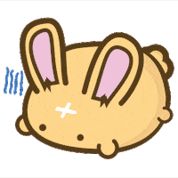 Fuzzballs anime cute cartoon sad Sticker