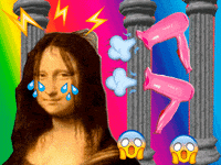 #art #mona #pelos #hair #barbie_elektrix GIF by Barbie_Elektrix