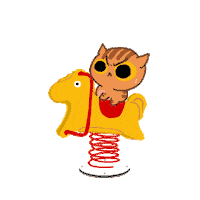 Horse Go Sticker