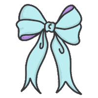 Gatuario1 kitten female bow she Sticker