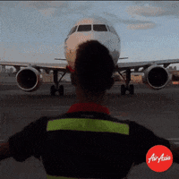 airasia star wars starwars airport lightsaber GIF