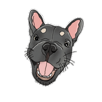 Dog Beef Sticker