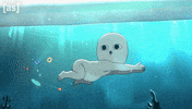 Creature Swimming GIF by Adult Swim