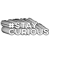 Staycurious Sticker by StudioofWonders