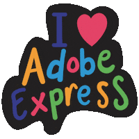 adobelive community creative adobe express Sticker
