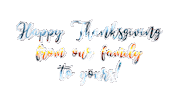 Thanks Giving Love Sticker by OpticalArtInc.