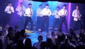 Partying Full Monty GIF