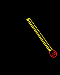 tresty art animation illustration fire GIF