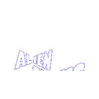 alienbusinessfilm logo film business alien Sticker
