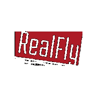 realfly_sion fly flying real valais Sticker