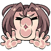 Emoji Kiss Sticker by Jin