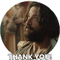 Thank You Sticker by The Chosen Brasil